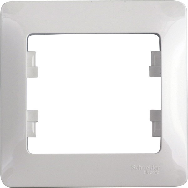 

Рамка для выключателя Schneider Electric Glossa GSL000101, Рамка 1-постовая GLOSSA GSL000101 белый / GLOSSA GSL000101 1-постовая рамка, белый