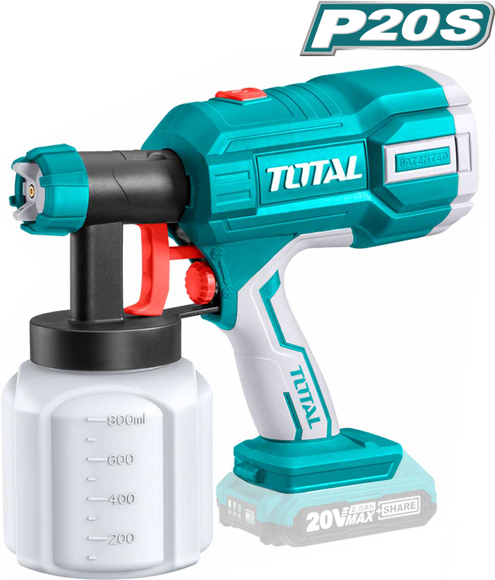 

Краскопульт электрический TOTAL TSGLI2001