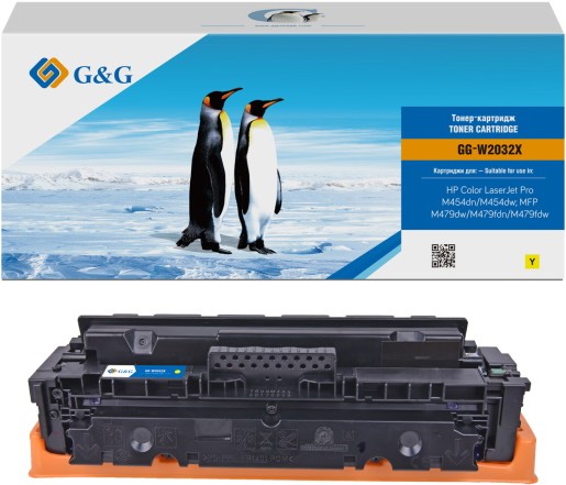 

Картридж лазерный GG 415X желтый (GG-W2032X)