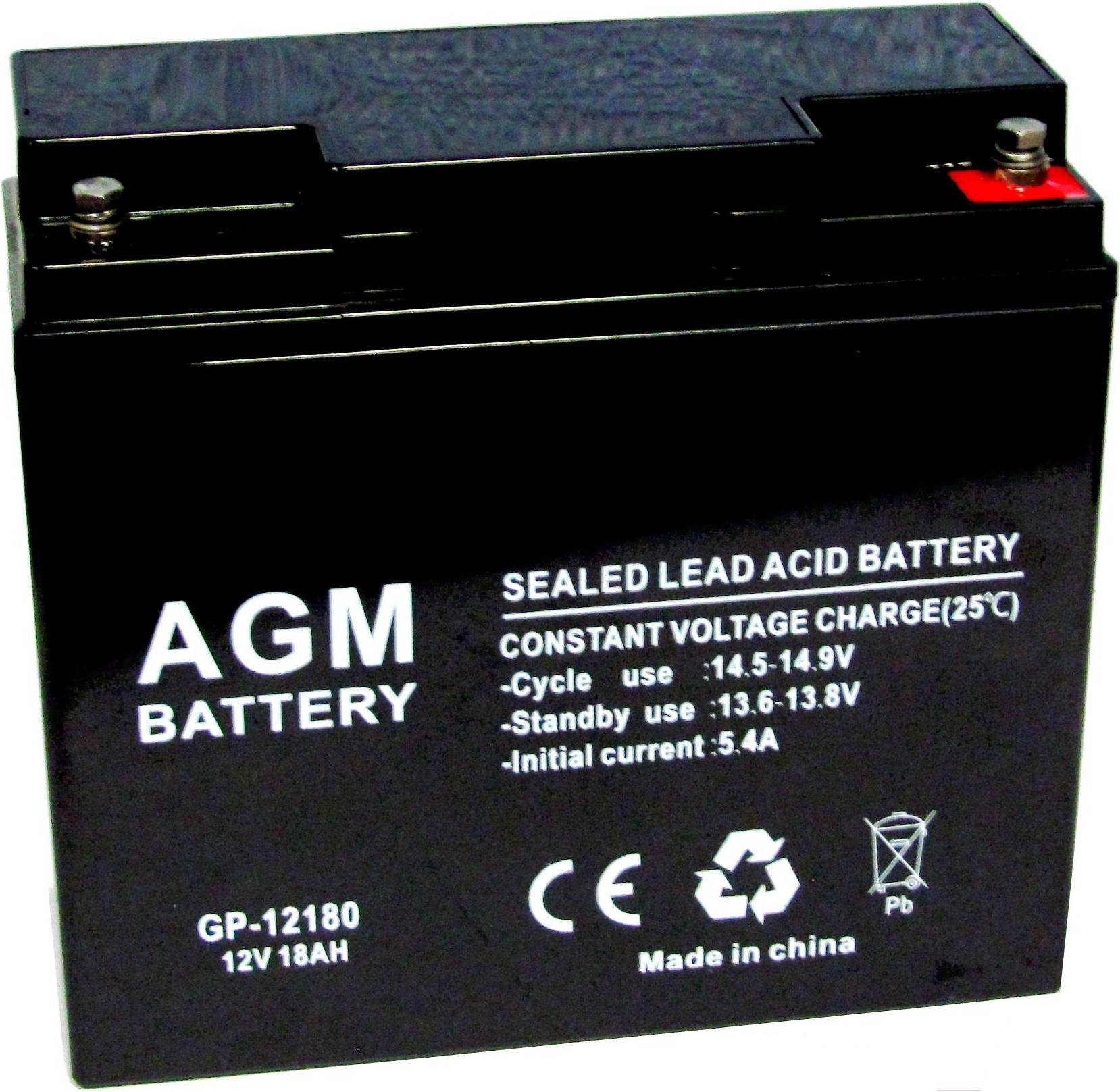 

Аккумулятор для ИБП AGM GP-12180 12V/18Ah