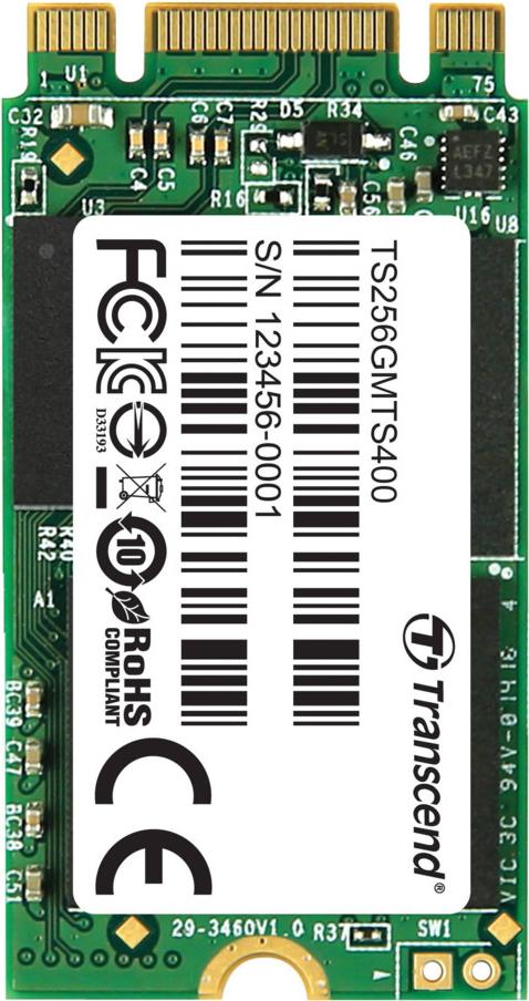 

SSD диск Transcend 256Gb M.2 400 Series [TS256GMTS400S], 256Gb M.2 400 Series