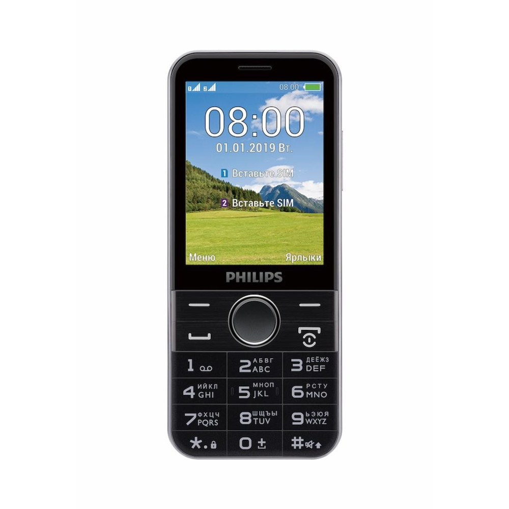 

Мобильный телефон Philips E580 Xenium черный [867000157667], Xenium E580