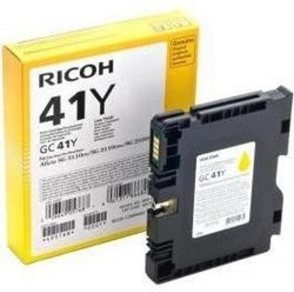 

Картридж для принтера Ricoh GC 41Y (405764), Картридж Ricoh GC 41Y 405764