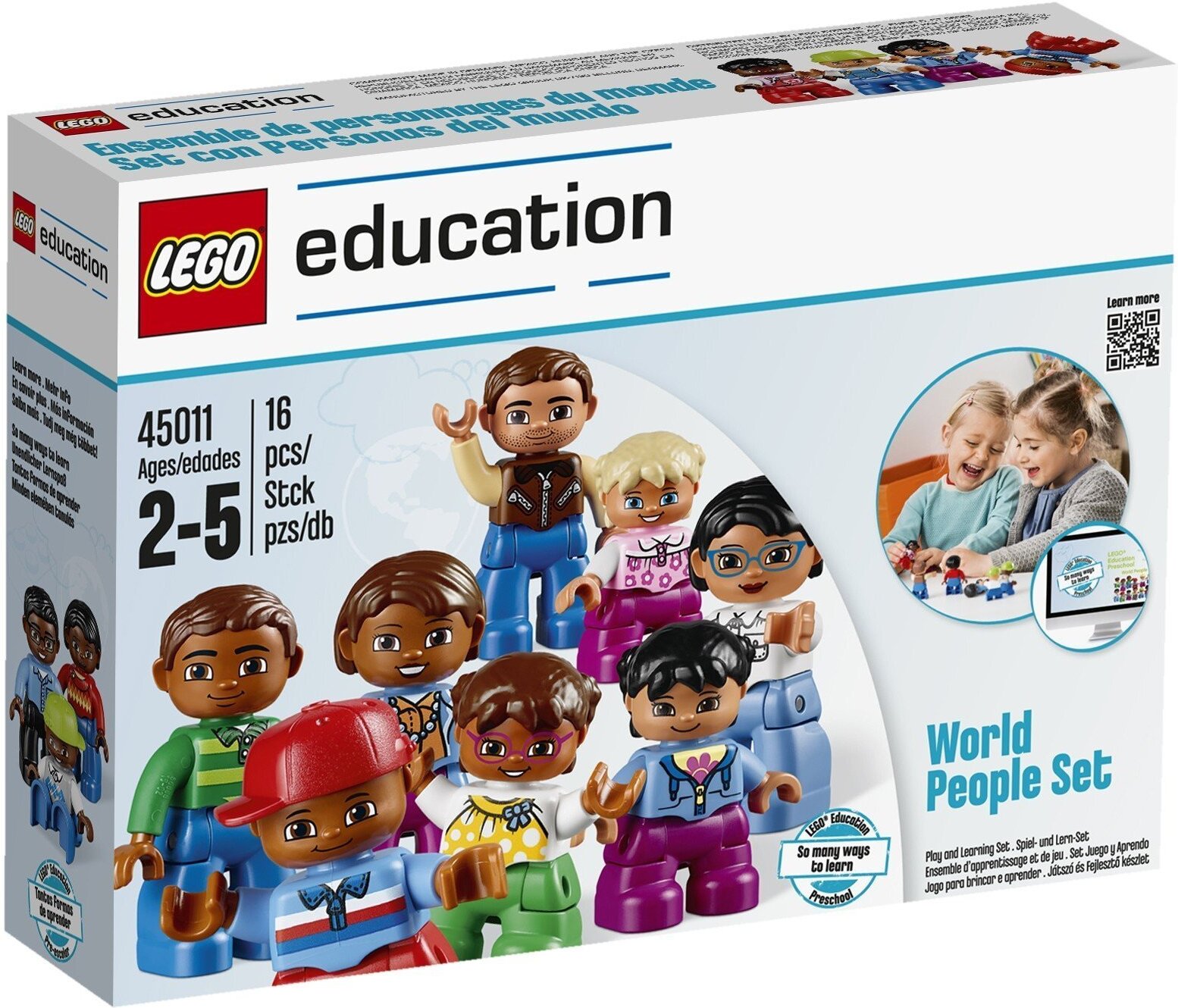 

Конструктор LEGO Education 45011 Люди мира, Конструктор LEGO Education Люди мира Duplo 45011