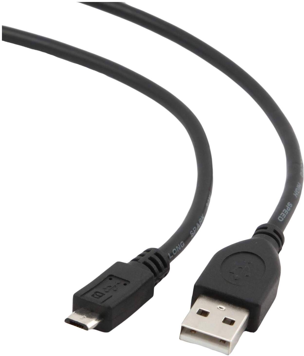 

Кабель Gembird CCP-mUSB2-AMBM-0.5M, Кабель USB 2.0 micro CCP-mUSB2-AMBM-0.5M Gembird 50cм