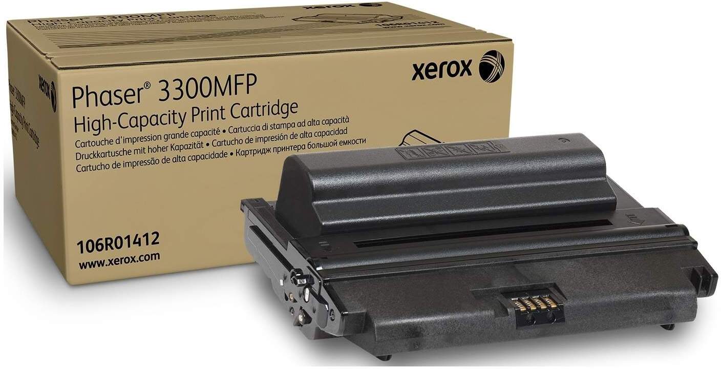 

Картридж для принтера Xerox 106R01412, Тонер Картридж Xerox 106R01412 черный