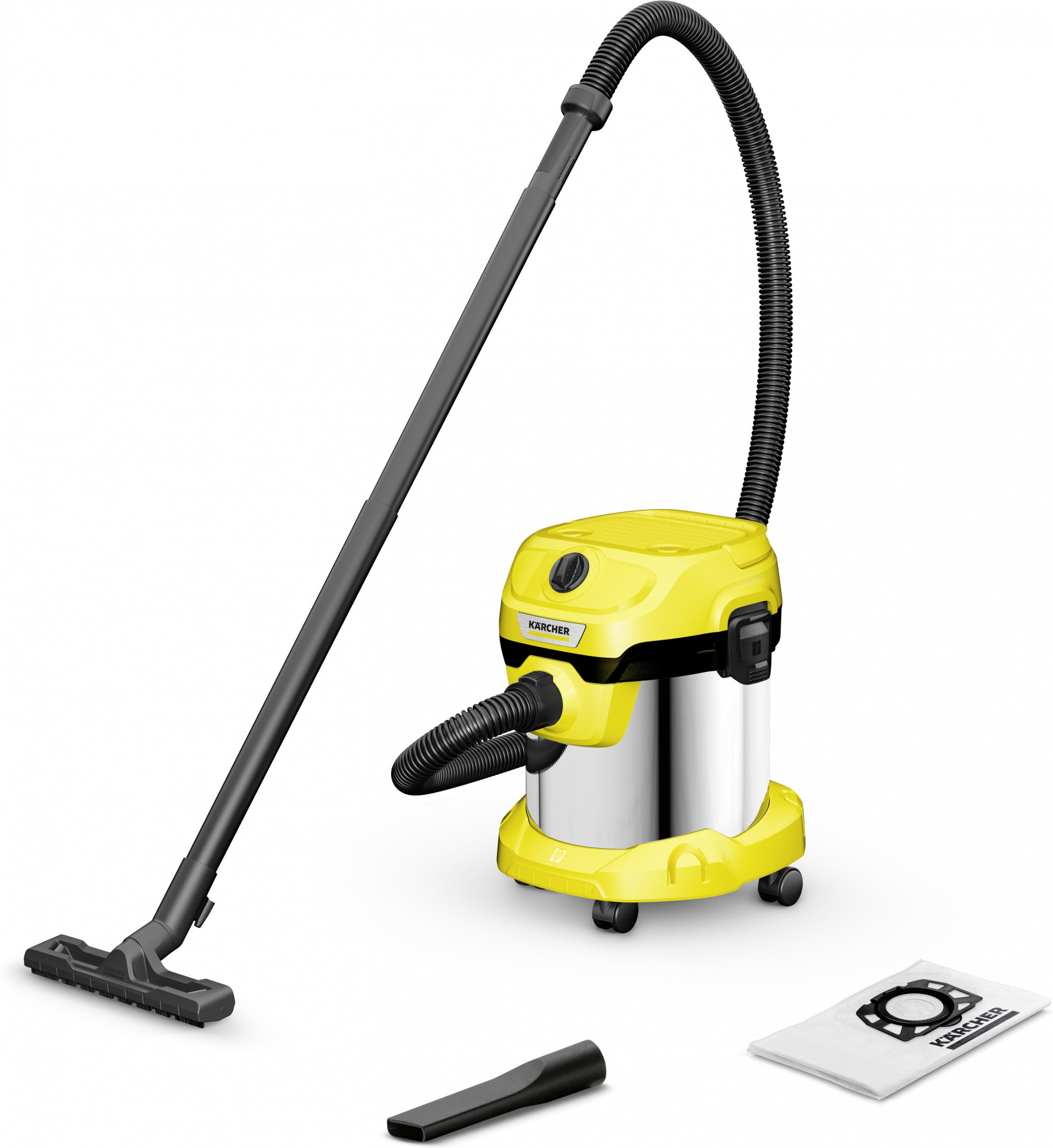 

Строительный пылесос Karcher WD 2 Plus S V-15/4/18 (1.628-050.0)