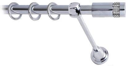 

Карниз Lm Decor Имидж 116 1р гладкий 3.6м хром, Карниз Lm Decor Имидж 116 1р гладкий 16мм 3.6м хром