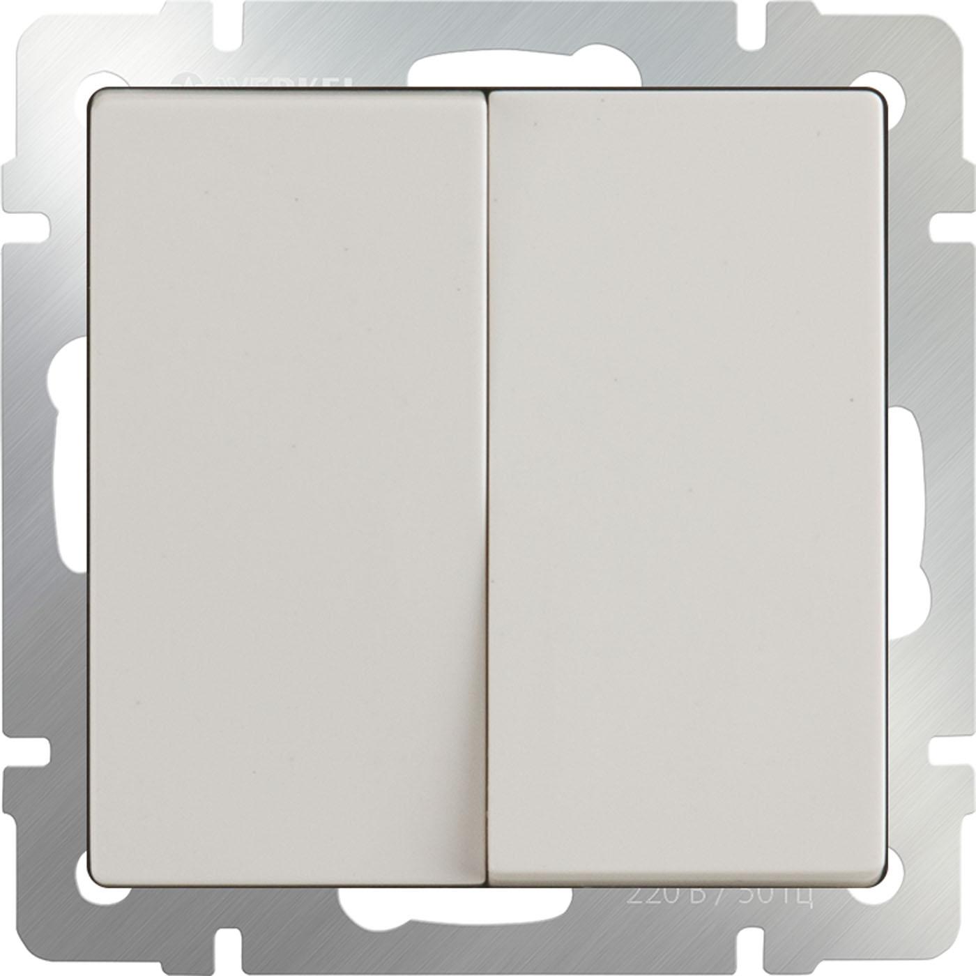 

Выключатель Werkel WL03-SW-2G-ivory слоновая кость [a028886], WL03-SW-2G-ivory
