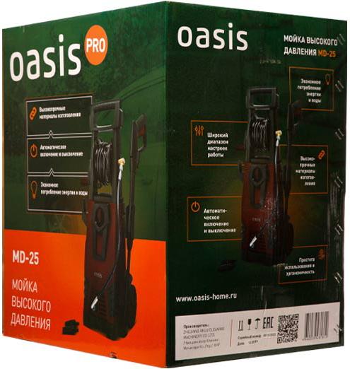 

Мойка высокого давления Oasis MD-25 Pro, MD-25 Pro