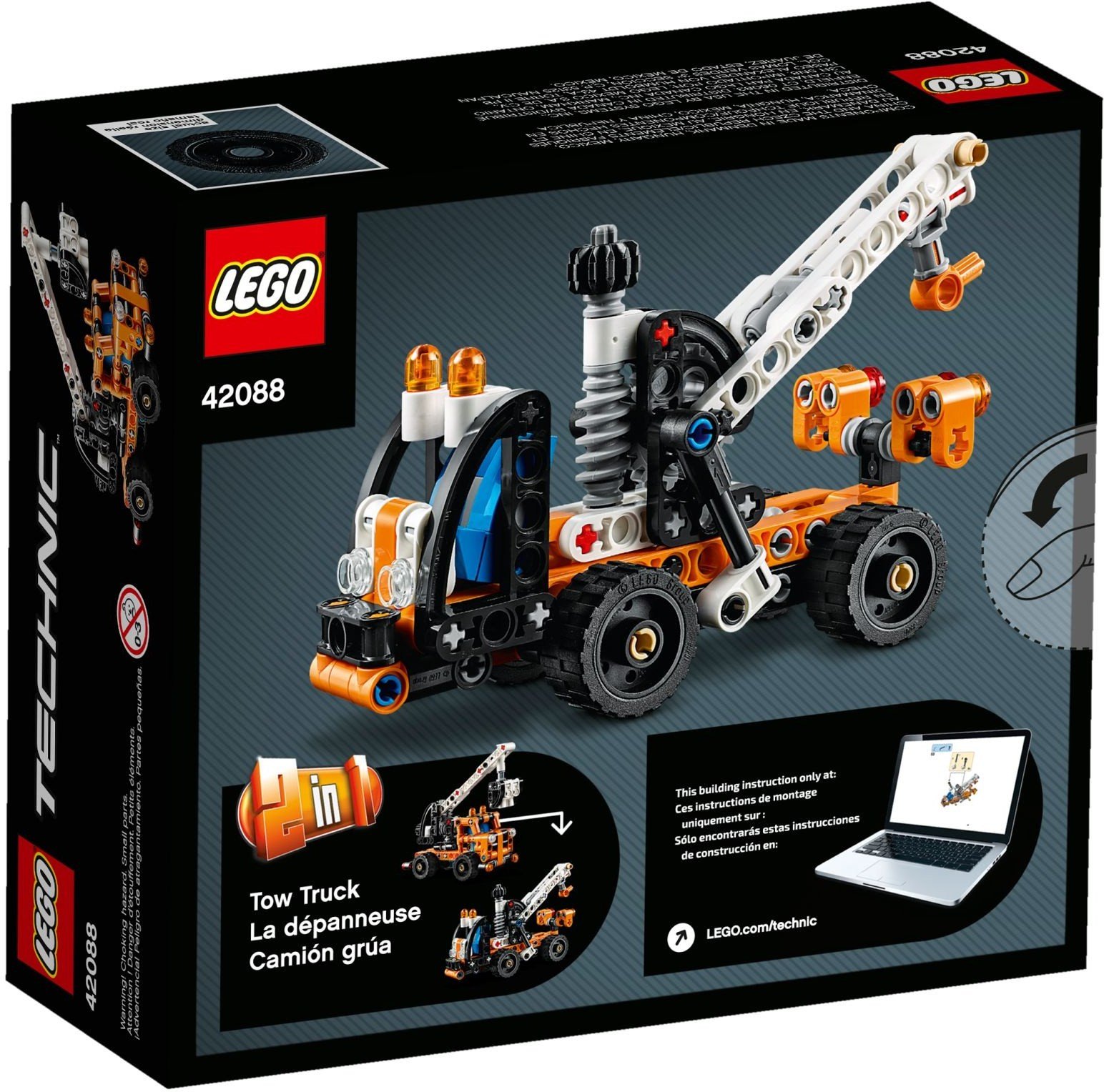 

Конструктор LEGO Technic 42088 Ремонтный автокран, Technic Ремонтный автокран