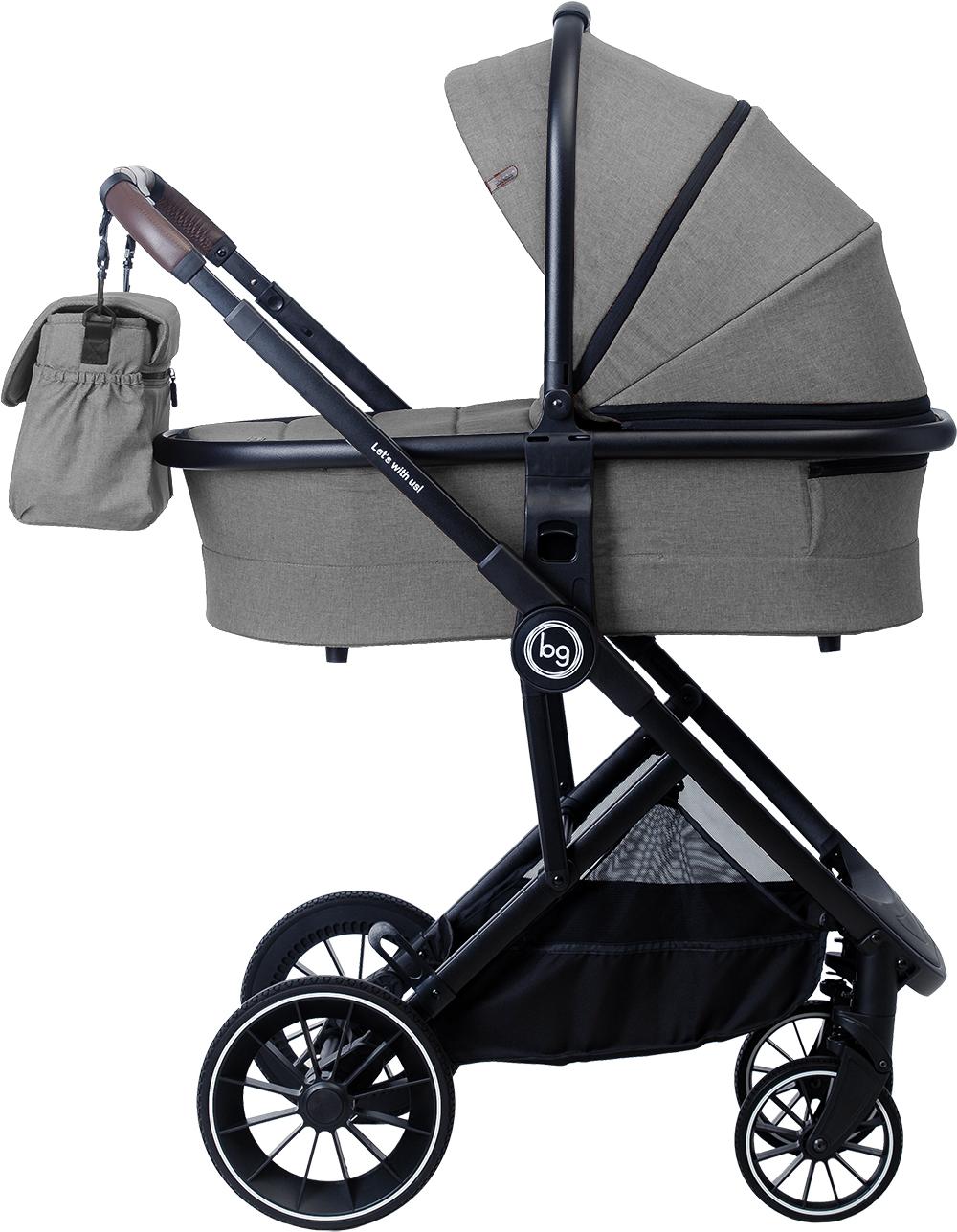

Детская коляска Bubago LIRA BD801 2в1 Light Grey, LIRA BD801 2в1