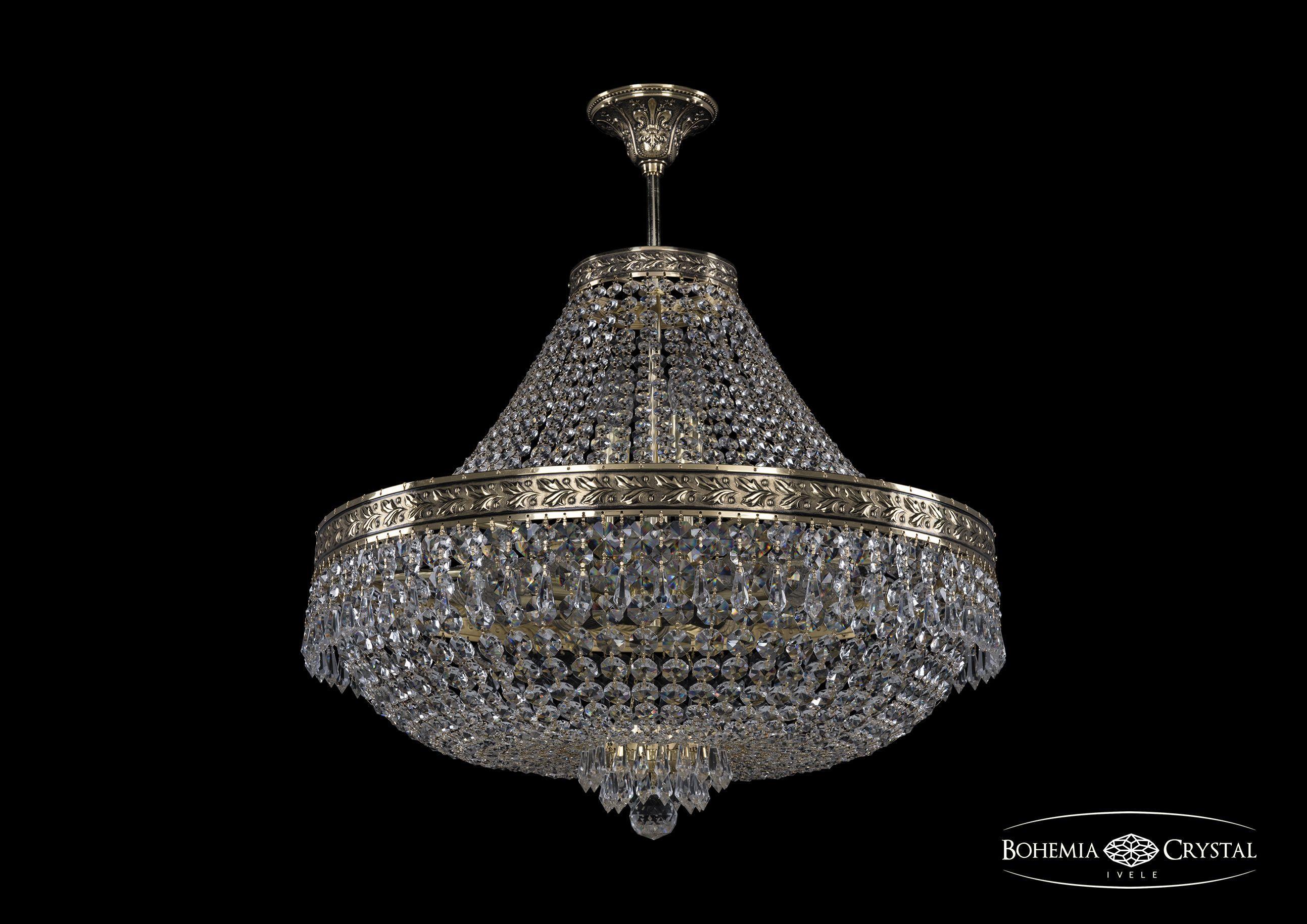 

Люстра на штанге Bohemia Ivele Crystal 19271/H1/60IV GB