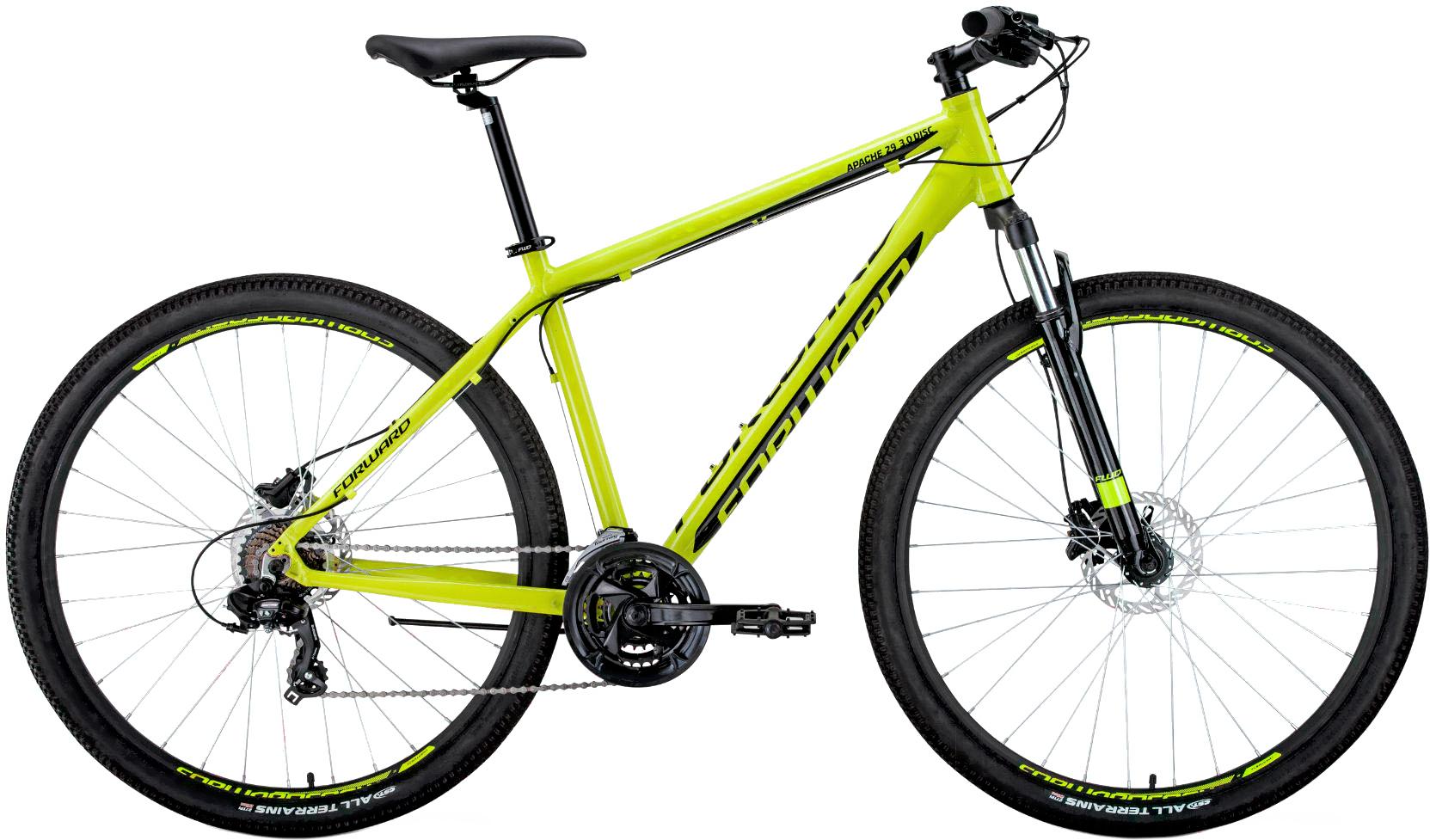 

Велосипед Forward Apache 29'' 3.0 disc рама 21 дюйм 2020 желтый/черный [RBKW0M69Q016], Apache 29 3.0 disc 2020 21 дюйм