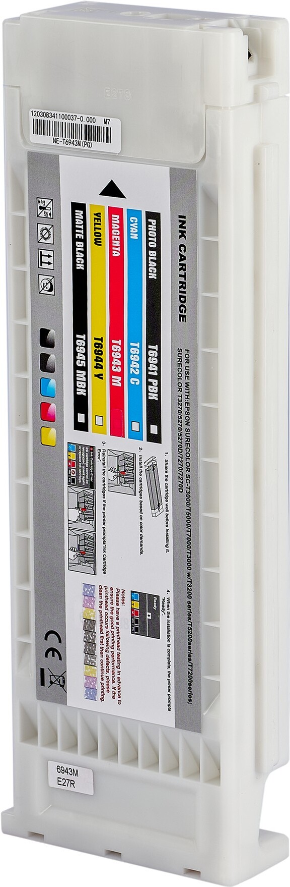 

Картридж струйный Sakura Printing C13T694300 аналог T6943 Magenta (SIC13T694300)