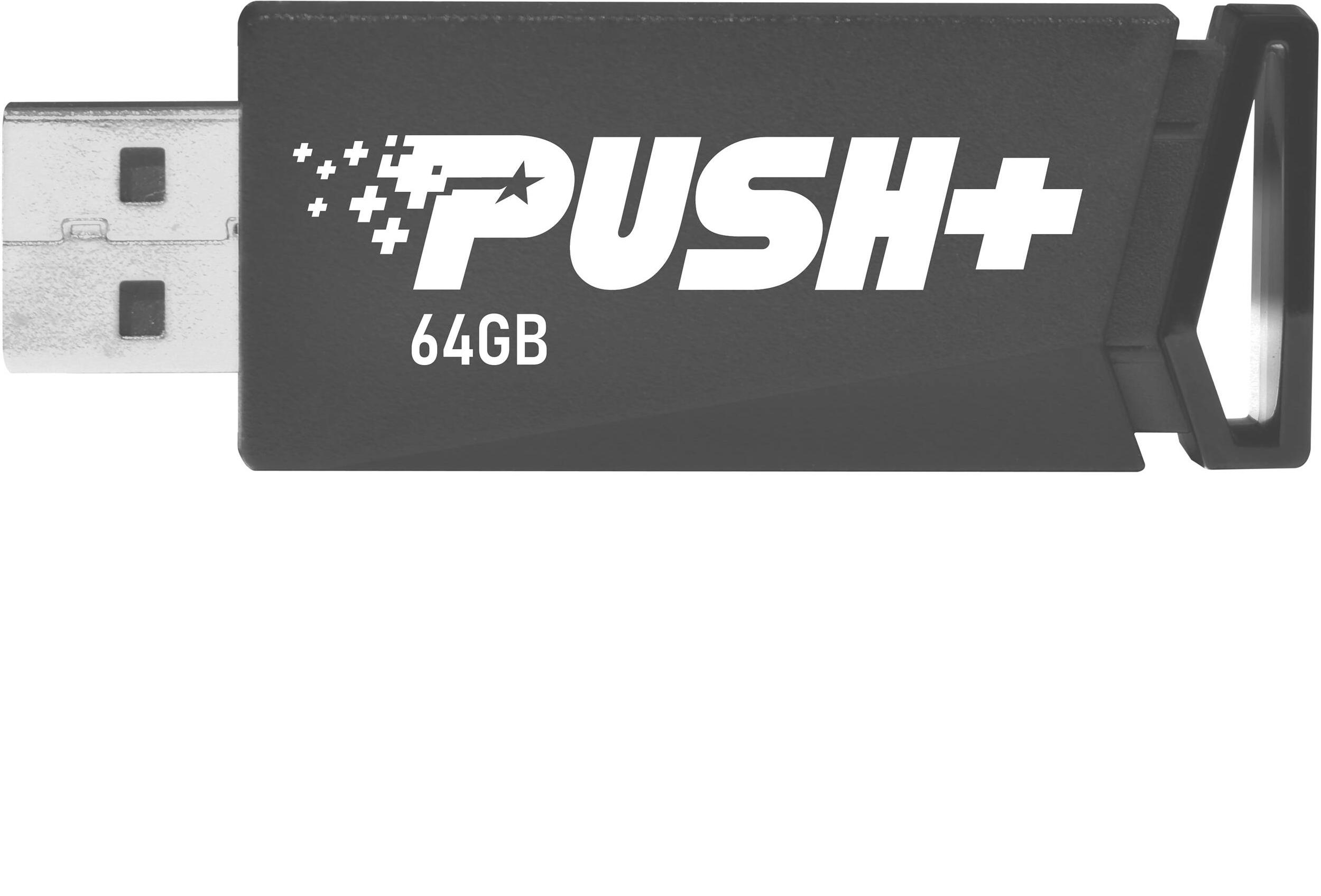 

Usb flash Patriot 64Gb Push+ 3.2 [PSF64GPSHB32U], USB Flash Patriot Push+ 64GB (PSF64GPSHB32U)