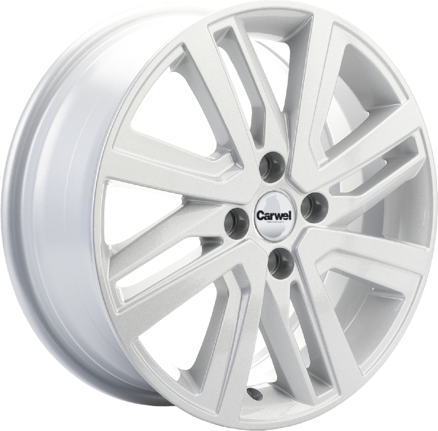 

Автомобильные диски Carwel Таймыр 6.0x16 4/100 ET37 d-60.1 SLT (32812)