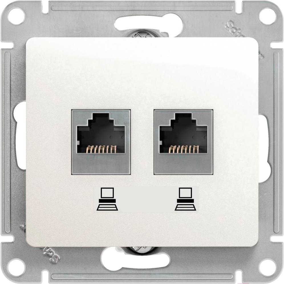 

Розетка Schneider Electric Glossa GSL000985KK