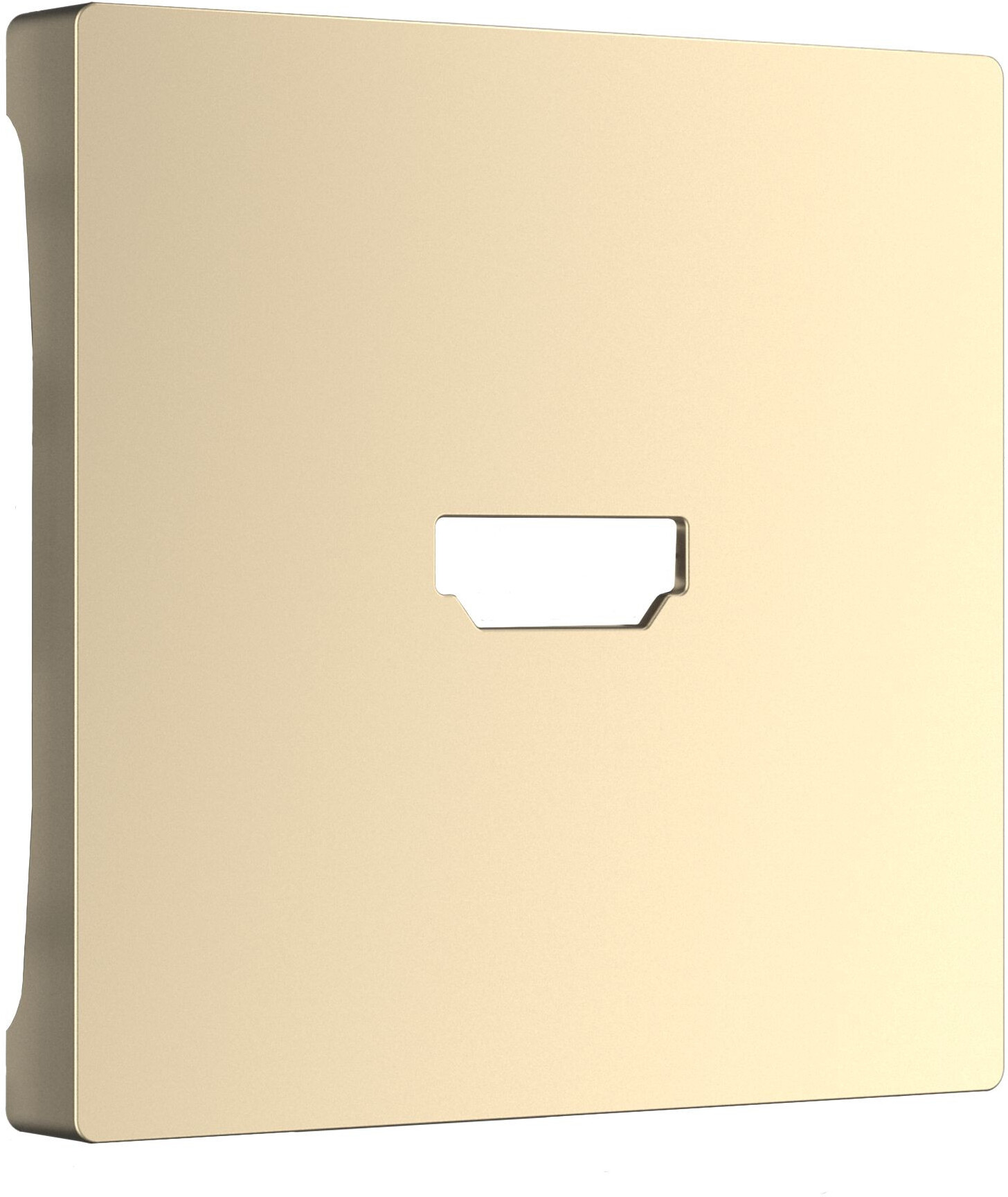 

Накладка для розетки и выключателя Werkel WL11-HDMI-CP шампань [a040908], Накладка Werkel WL11-HDMI-CP a040908 шампань
