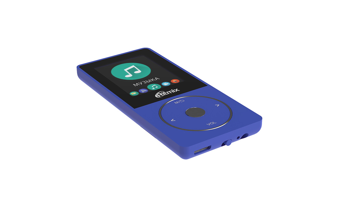 

Портативный медиаплеер Ritmix RF-4650 8Gb Blue, RF-4650 8Gb Blue