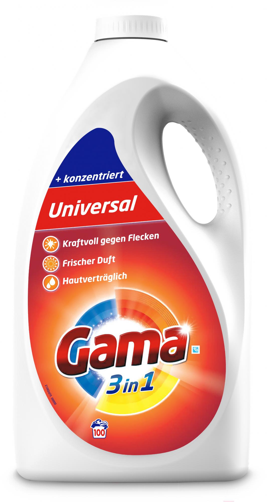 

Гель для стирки GAMA универсальный 5 л