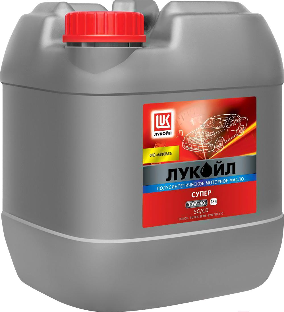 

Моторное масло Лукойл Супер 10W40 API SG/CD 18л [218918], Супер 10W40 API SG/CD 18л
