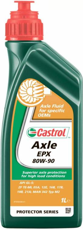 

Трансмиссионное масло Castrol Axle EPX 80W90 1л [154CB7], Трансмиссионное масло Castrol Axle EPX 80W90 1л 154CB7