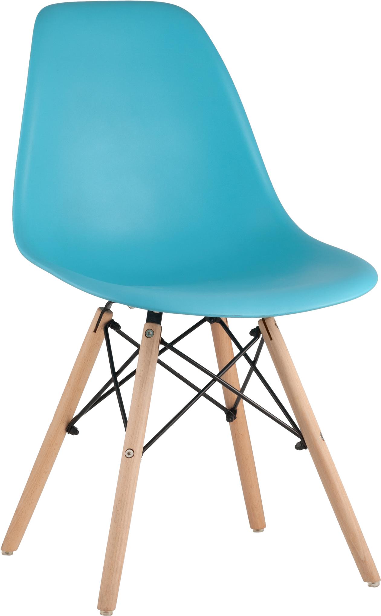 

Стул Stool Group Eames DSW бирюзовый [8056PP BLUE], Eames DSW