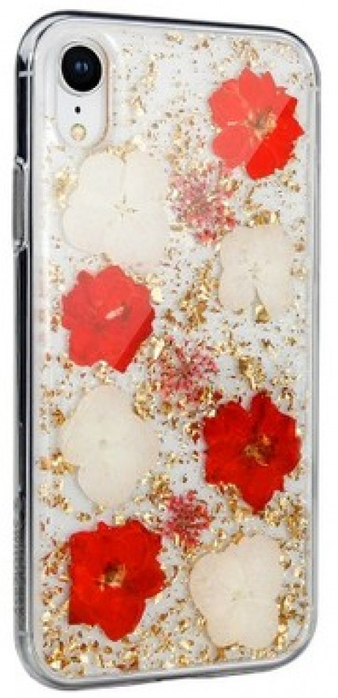 

Чехол для телефона SwitchEasy Flash Florid iPhone XR белый/золотой/красный [GS-103-45-160-89], Flash Florid iPhone XR