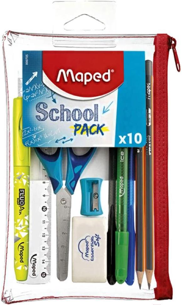 

Пенал Maped Transparent School [899705], Transparent School