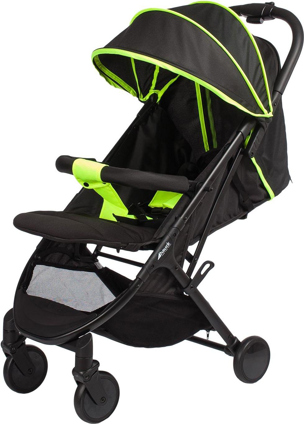 

Коляска прогулочная книга Hauck Swift Plus Neon Yellow/Caviar, Swift Plus