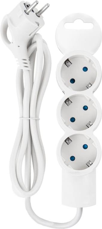 

Удлинитель Duwi 2 Supraline 3 гнезда 1м белый [32072], 2 Supraline 3 гнезда 1м