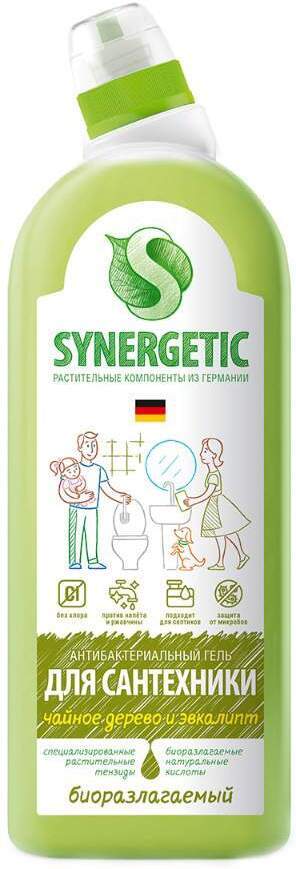 

Средство для чистки сантехники Synergetic Чайное дерево и эвкалипт 0,7л (9801030039)