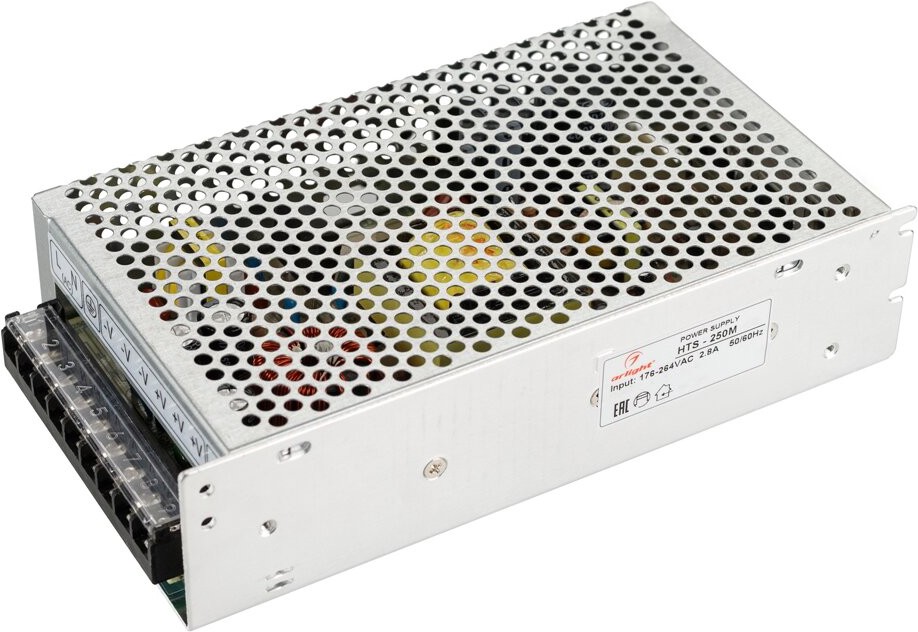 

Arlight Блок питания HTS-250M-24 (24V, 10.5A, 250W) [020820], Блок питания Arlight Блок питания HTS-250M-24 (24V, 10.5A, 250W) 020820