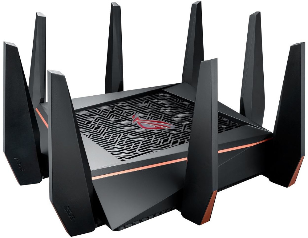 

Беспроводной маршрутизатор ASUS GT-AC5300 черный, GT-AC5300