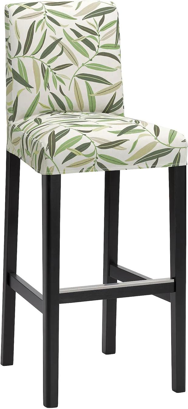 

Барный стул Ikea Бергмунд черный/разноцветный [194.196.63], Бергмунд