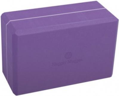 

Блок для йоги Hugger Mugger 3 in. Foam Yoga Block фиолетовый [HM\FB-3\PR-00-00], 3 in. Foam Yoga Block
