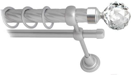 

Карниз Lm Decor Кристалл 130 2р витой 25/16мм 4м сатин, Кристалл 130 2р витой 25/16мм 4.0м