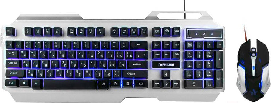 

Мышь клавиатура Гарнизон GKS-510G, Комплект клавиатура + мышь Гарнизон GKS-510G