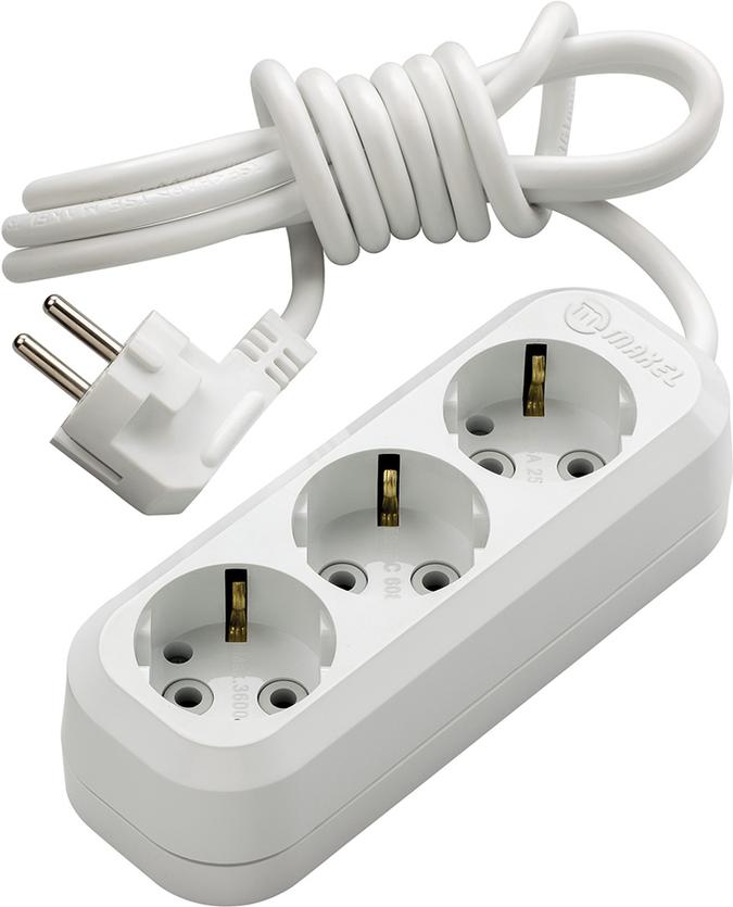 

Сетевой фильтр Makel 3 Sockets 5m [MGP134], 3 Sockets 5m