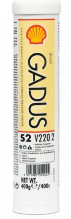 

Смазка Shell Gadus S2 V220 2 0.4кг ЕС (550050006)