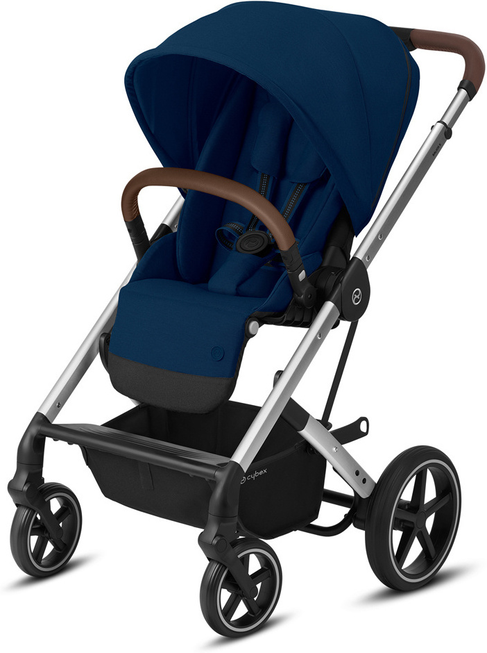 

Прогулочная коляска Cybex Balios S Lux SLV navy blue