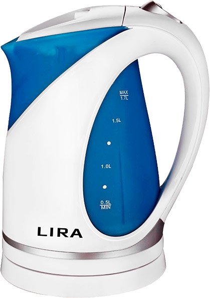 

Электрочайник LIRA LR 0102 белый, LR 0102