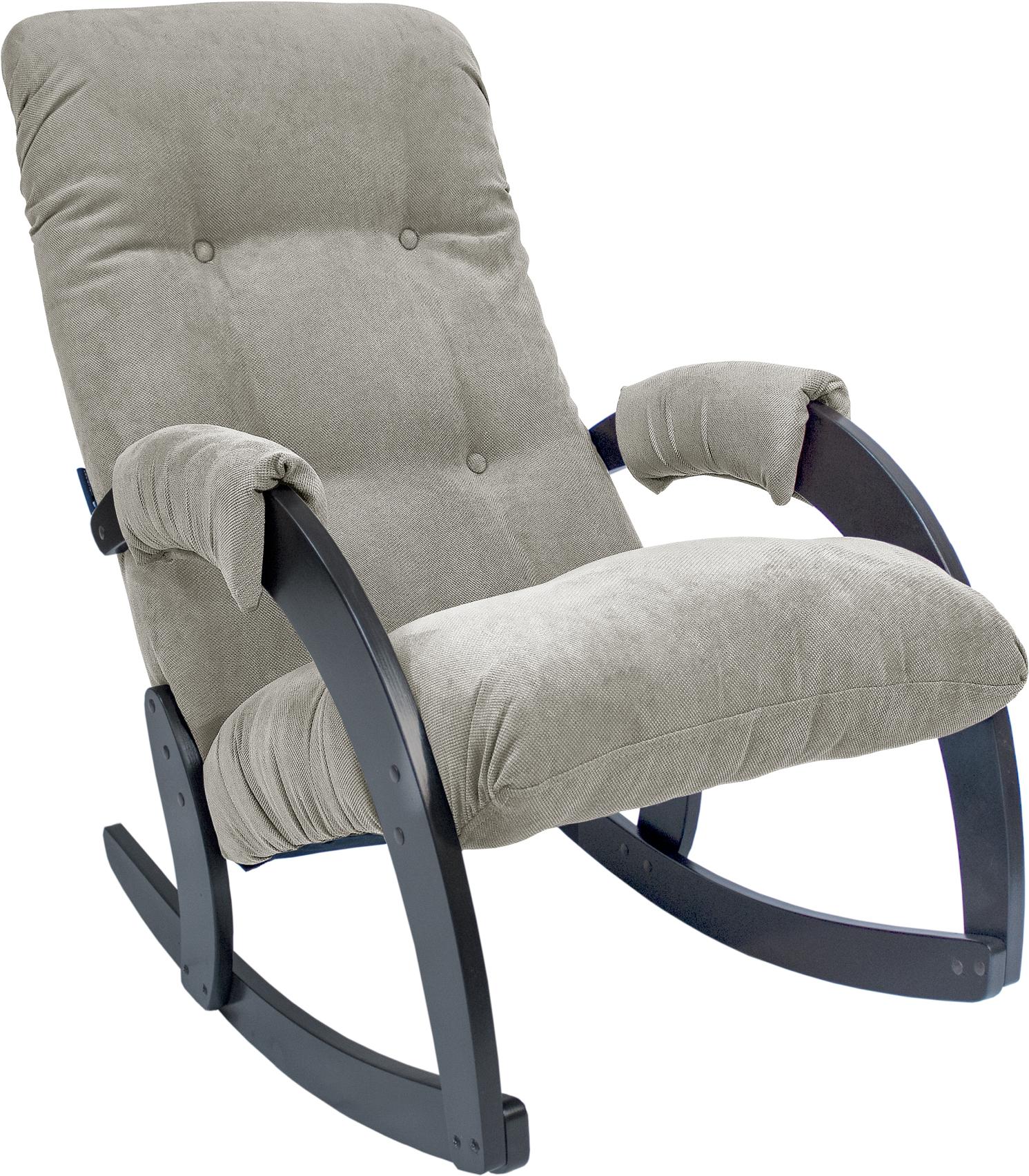 

Кресло-качалка Мебель Импэкс Модель 67 венге/Verona Light Grey, Модель 67