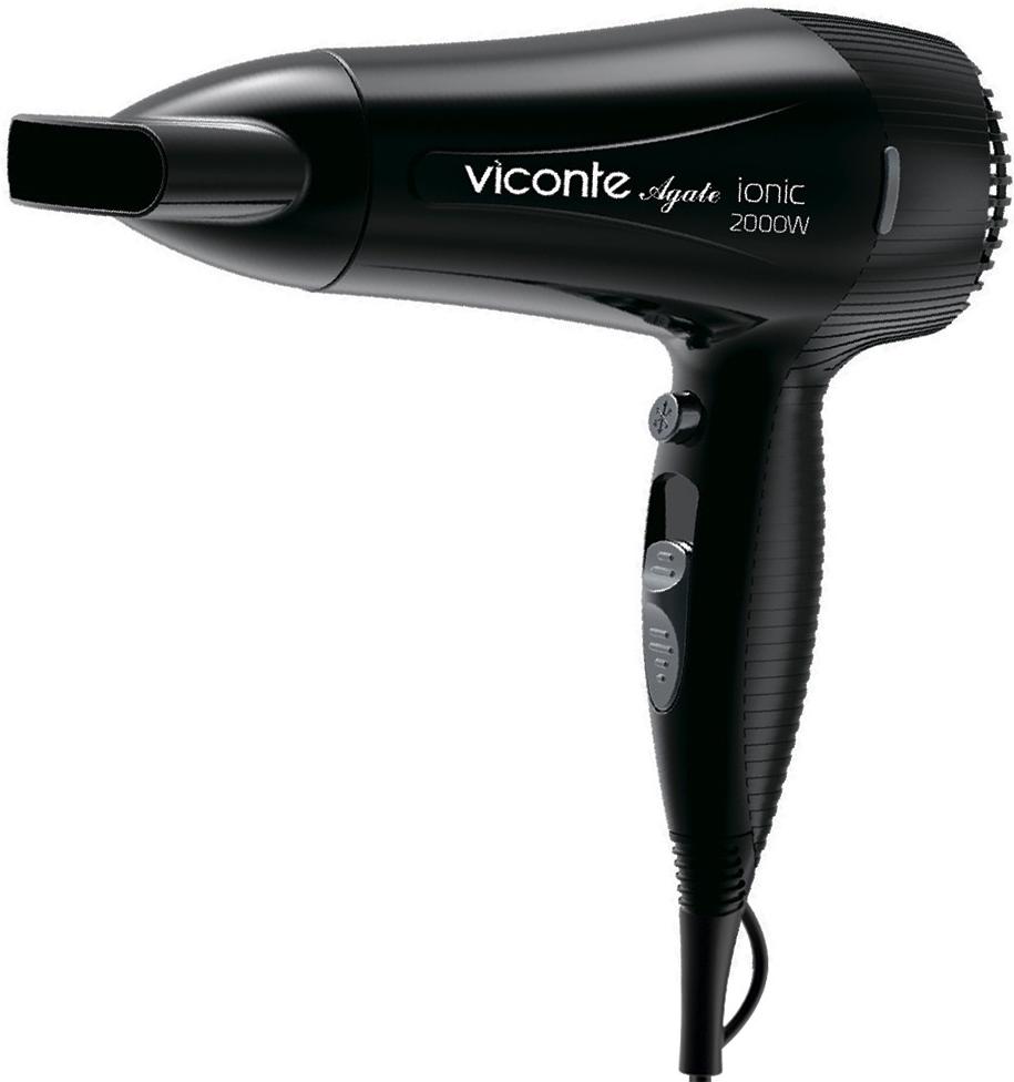 

Фен Viconte VC-3720 черный, VC-3720