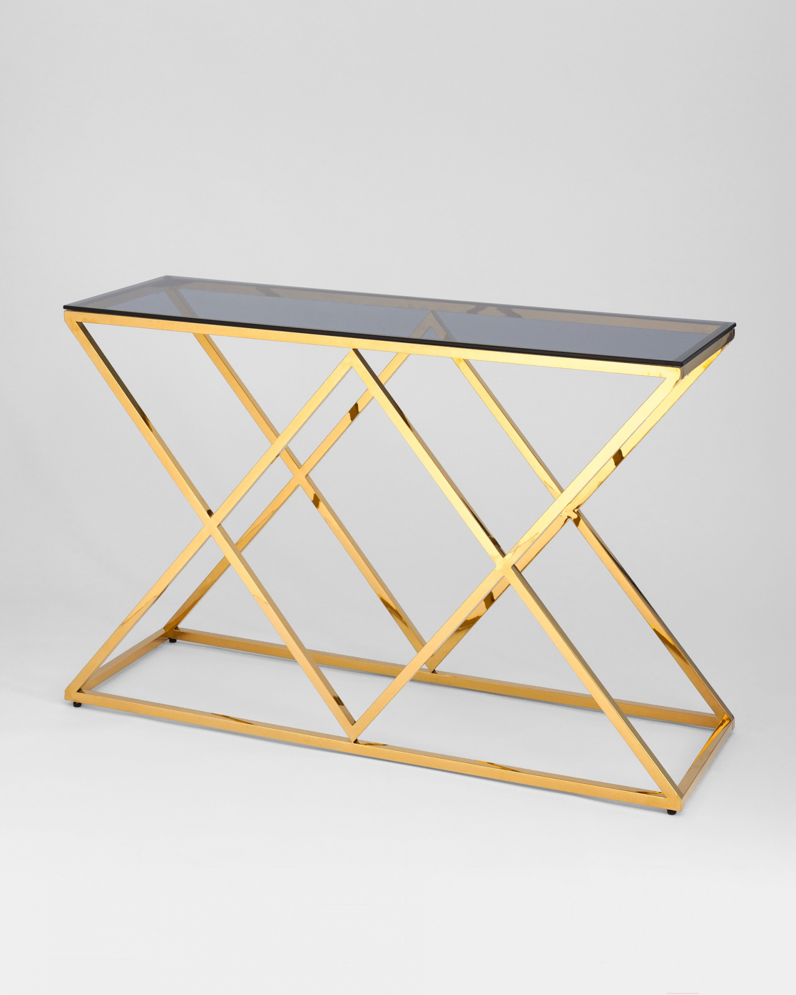 

Консоль Stool Group Инсигния золото/smoke [ECST-026-TG-SK 120x40], Стол консольный Stool Group Инсигния ECST-026-TG-SK 120x40 золото/smoke