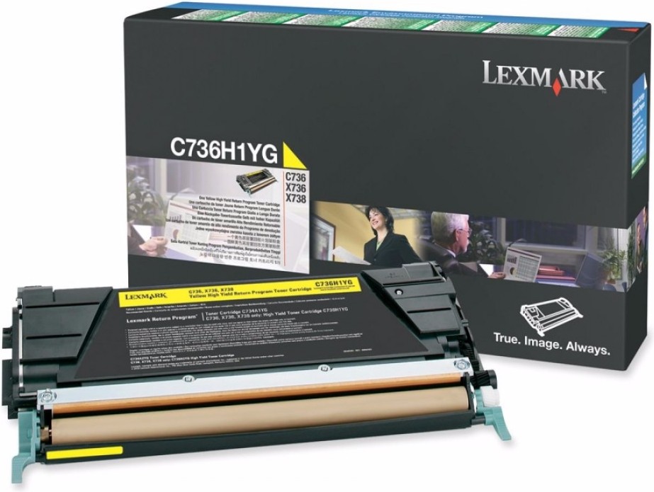 

Картридж для принтера Lexmark Toner Cartridge [C736H1YG], Картридж Lexmark C736H1YG