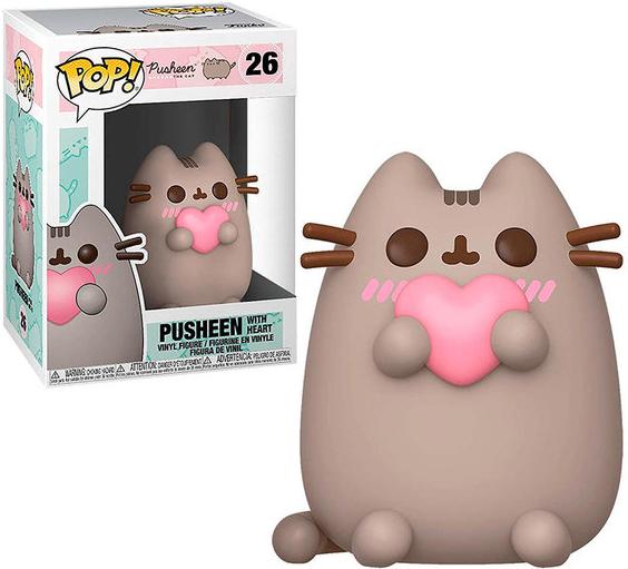 

Игрушка Funko POP! Pusheen Pusheen w/Heart 44529 [Fun2549364], POP! Pusheen Pusheen w/Heart 44529