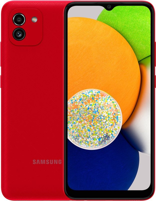 

Смартфон Samsung Galaxy SM-A035 A03 4GB/64GB Red (SM-A035FZRGSKZ)