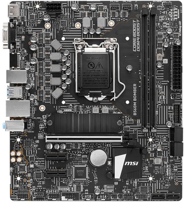 

Материнская плата MSI B560M BOMBER Soc-1200 Intel Box